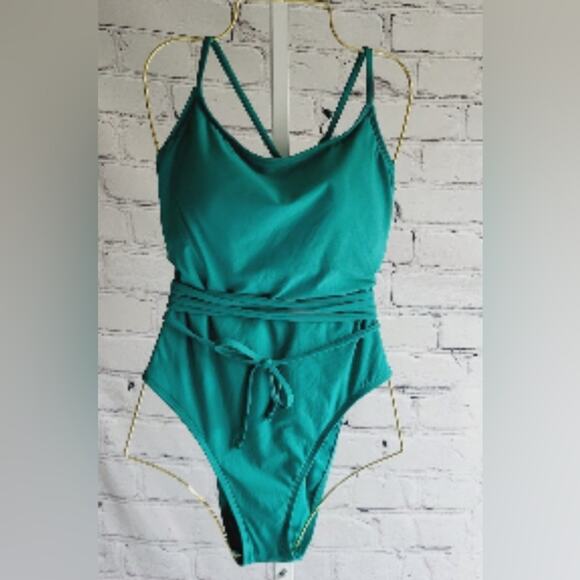 Strappy One-Piece Swimsuit from Shade & Shore - Picture 1 of 8
